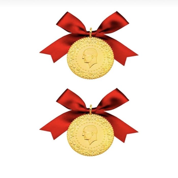 Златна Монета Ататюрк Имитация