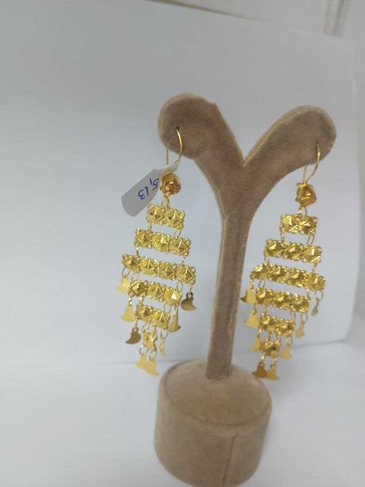 cercei aur 14k )m3) star amanet