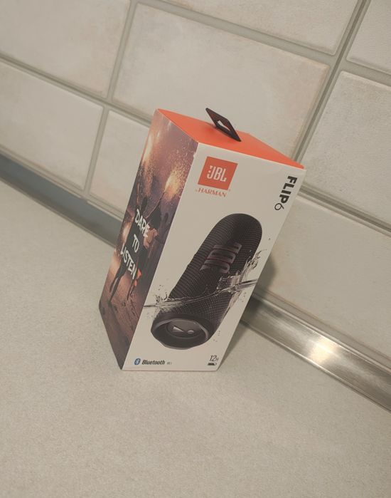 Boxa portabila JBL flip 6 neagra noua