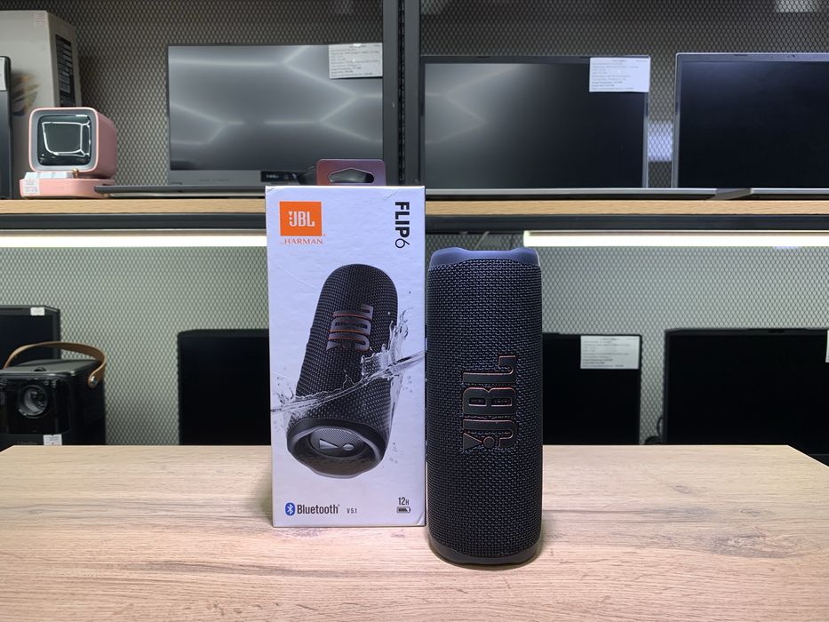 Портативная колонка JBL Flip 6, 30 Вт, в отличном состоянии, 10940/А10