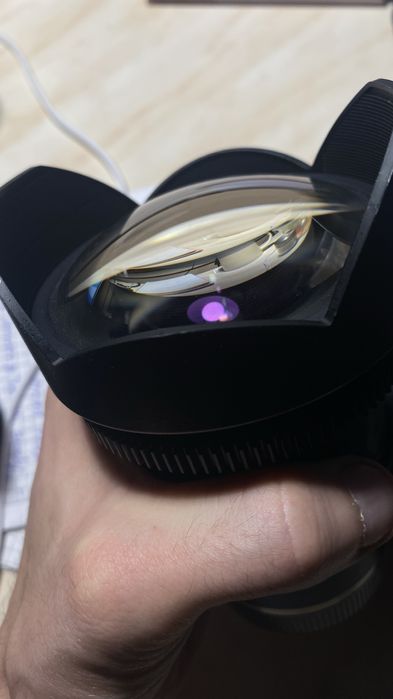 Samyang 14mm t3.1 e-mount sony (как новый объектив)