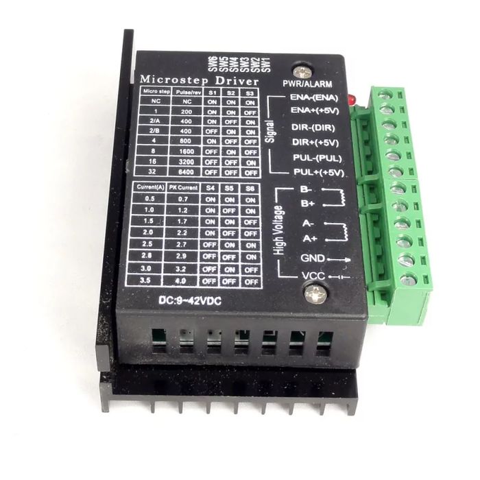 TB6600 Контролер за стъпкови мотори 4A 9V-40V CNC