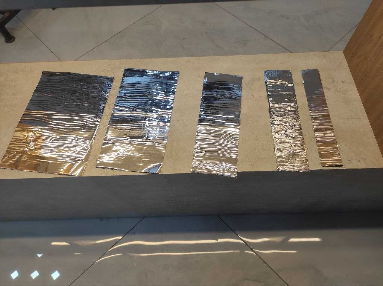 Бутиловая каучуковая металлизированная лента для сендвич панелей