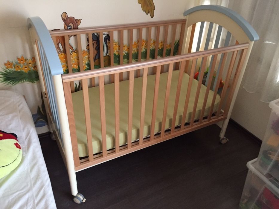 Pat (patut) copil si saltea