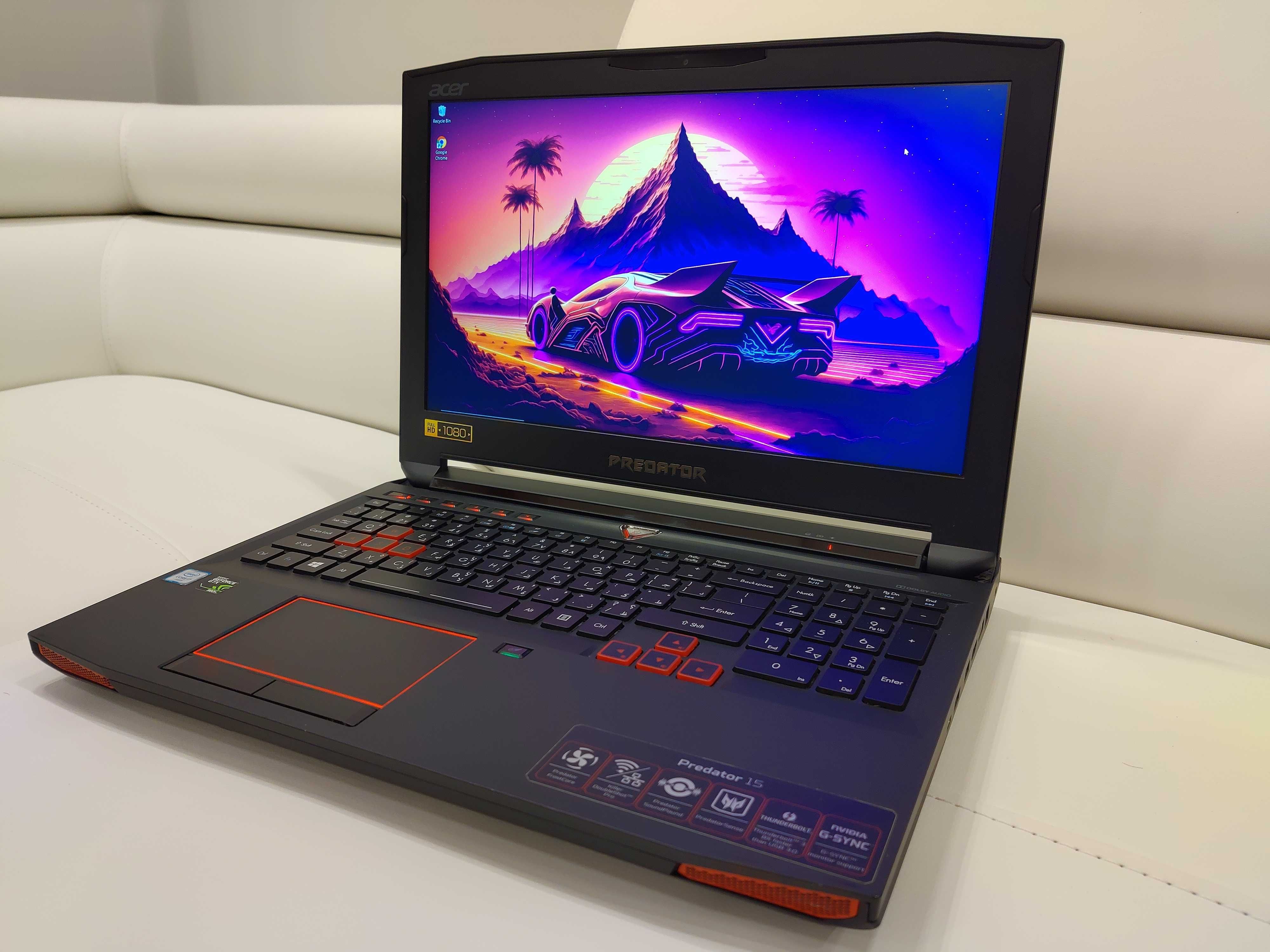 laptop acer predator ,intel core i7- 32 gb ,video 8 GB dedicat, 17,3"