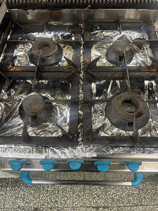 Професионална печка на газ