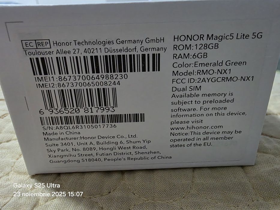 Honor Magic 5 Lite Emerald Green