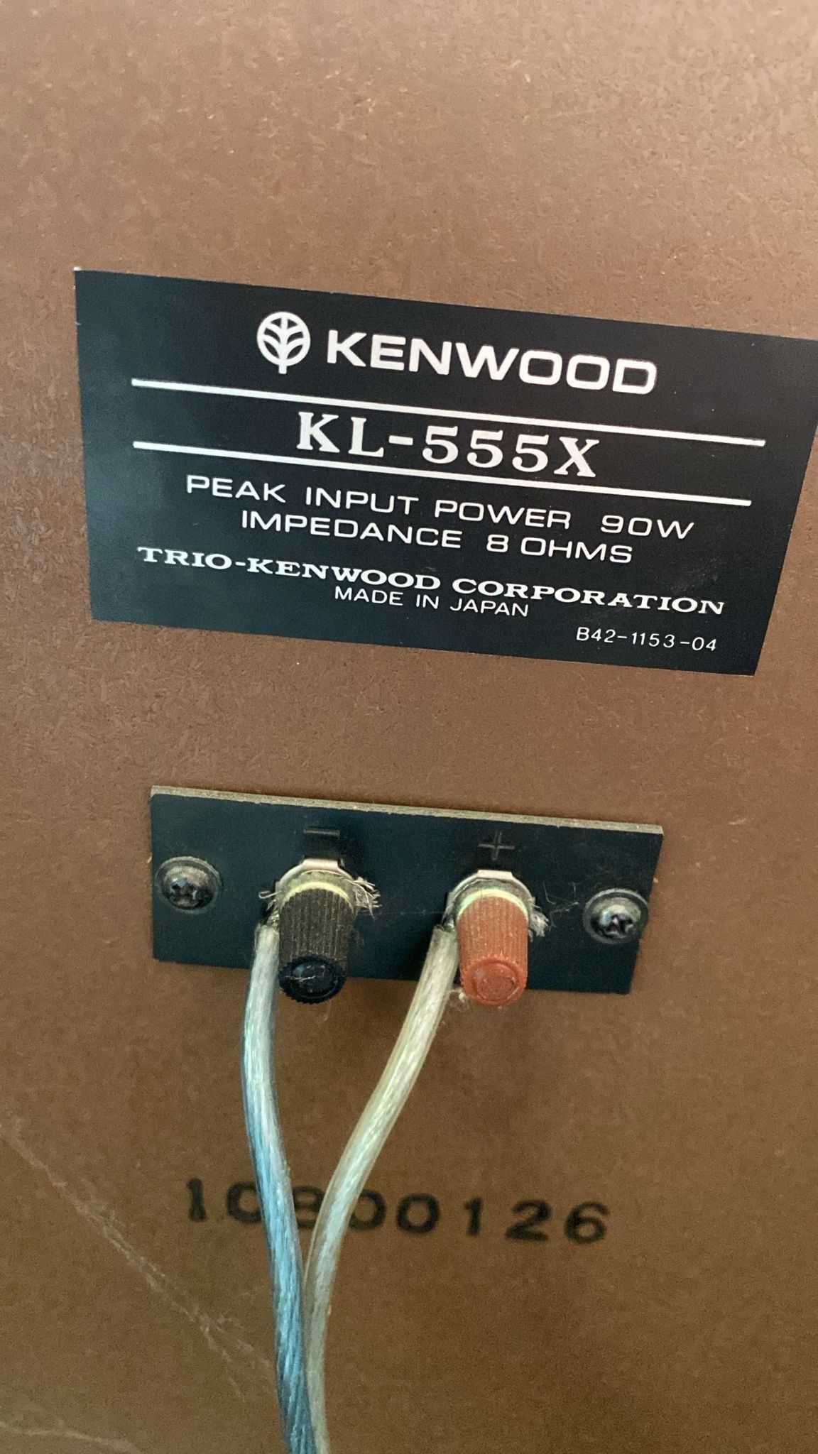 boxe audiofili Kenwood KLX 555 sunet superb