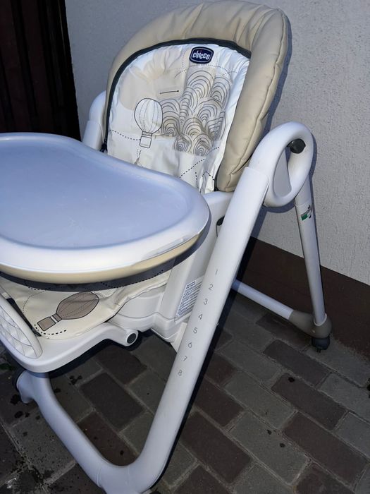 Scaun de masa Chicco Polly Progres 5 in 1, Dandelion