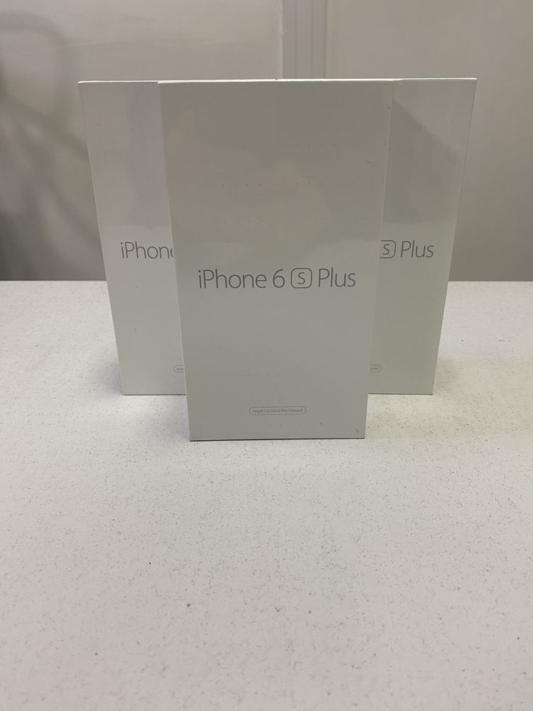 Запечатан iPhone 6s Plus, Rose gold, 16GB, реновиран от Apple