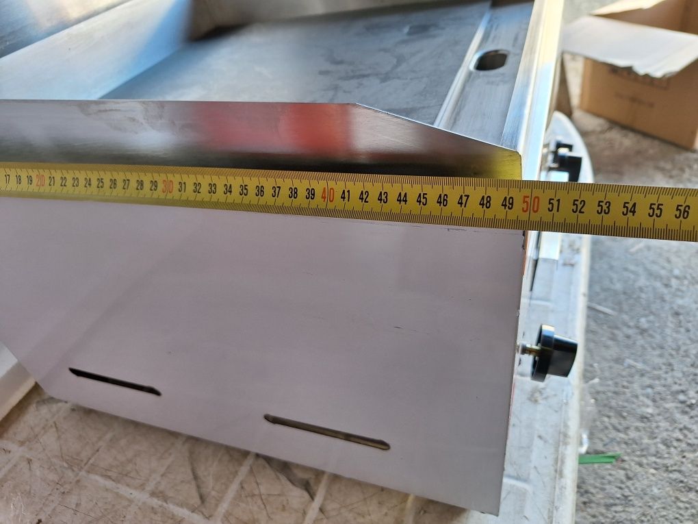 Газов фритюрник + скара гладка 2 в 1 дюнер,котлон