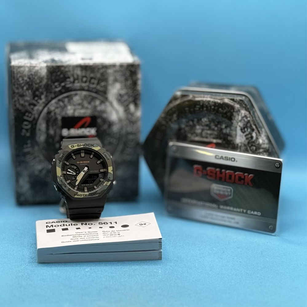 НОВ!!! Мъжки часовник Casio G-SHOCK GA-2100SU