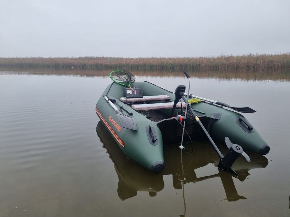 Barca gonflabila PVC Kolibri KM-300D podina tego toata suprafata
