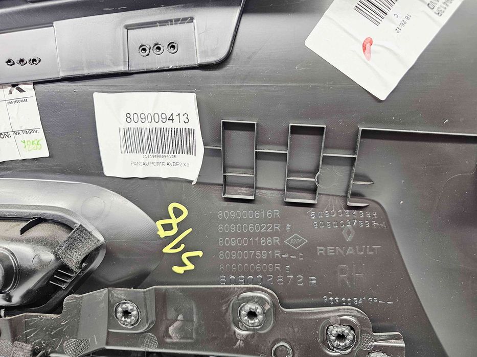 Tapiterie usa dreapta fata Dacia Jogger facelift [Fabr 2021-2025] 809