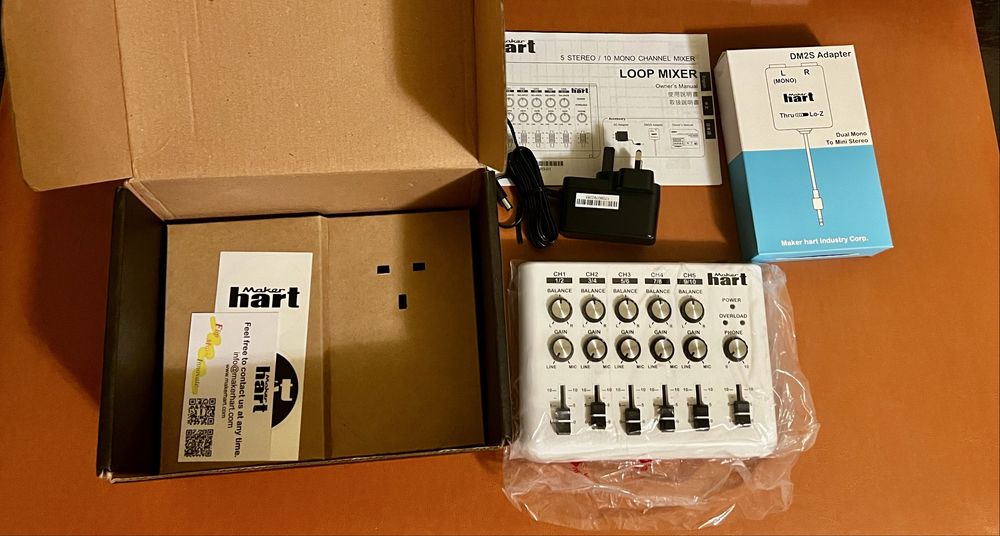 Vand mixer audio Maker Hart Loop Mixer