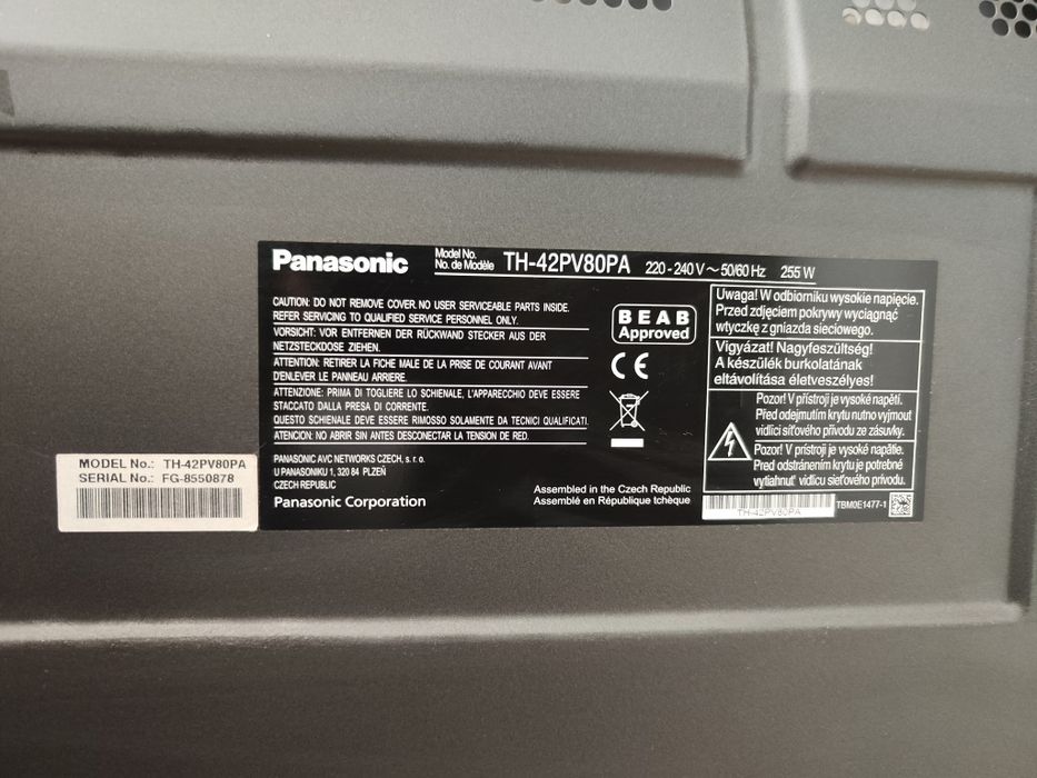 Televizor Panasonic TH-42PV80PA