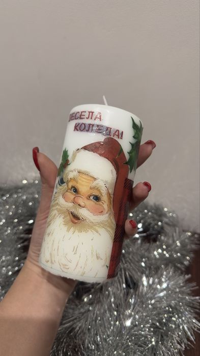 Коледни свещи 15см височина