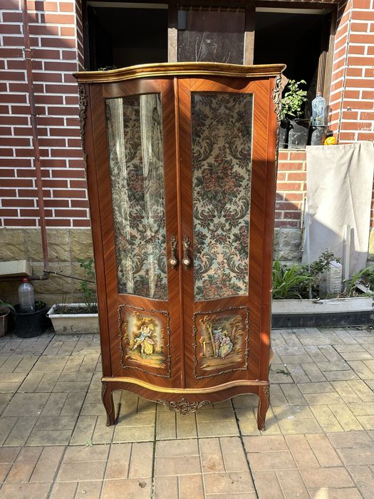 Vitrina vintage lemn