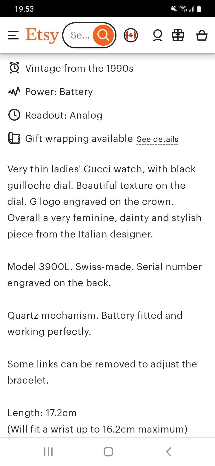 CUCCI 3900L Дамски часовник