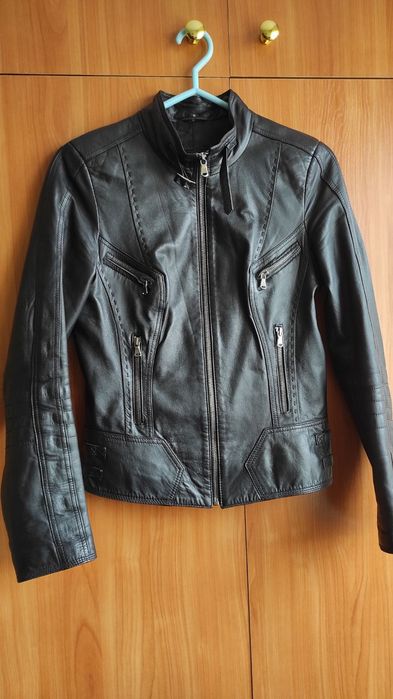 Дамско кожено яке от естествена кожа