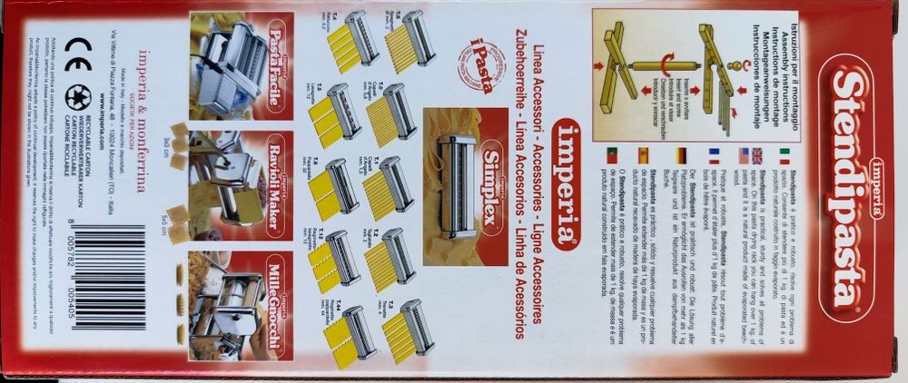 Masina de făcut paste + suport pentru uscat