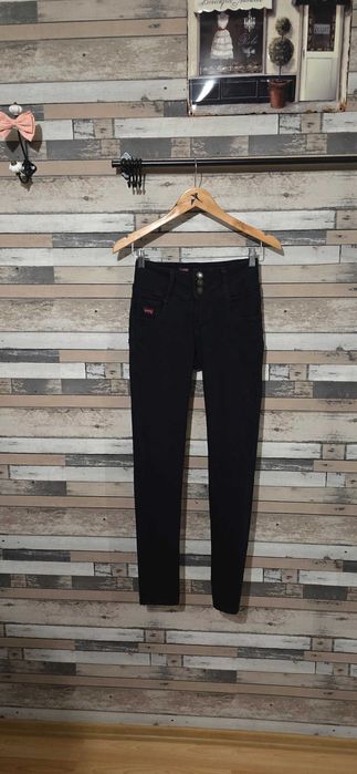 Levis S-дамски дънки с висока талия (х-360)