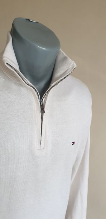 Tommy Hilfiger / Half Zip / L ОРИГИНАЛ! Мъжка Жилетка с 3/4 цип!