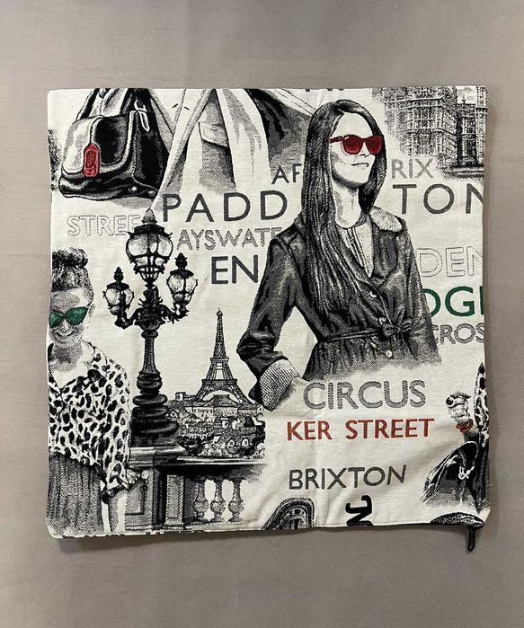 Калъфка за възглавница с цип. Размери:40х40; 43х43; 45х45