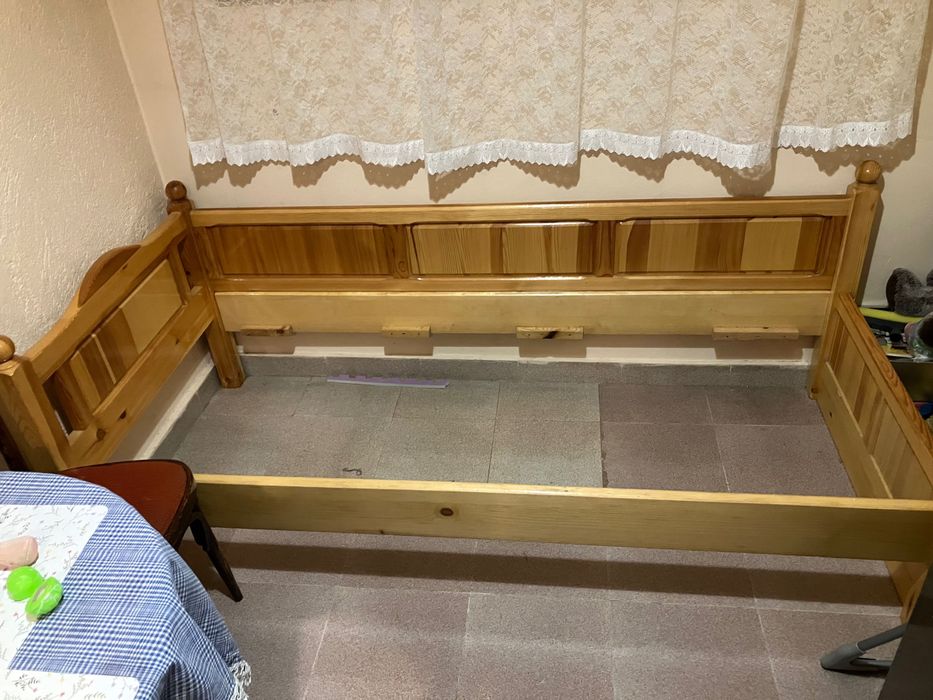 Дървено легло !!! 100% дърво !