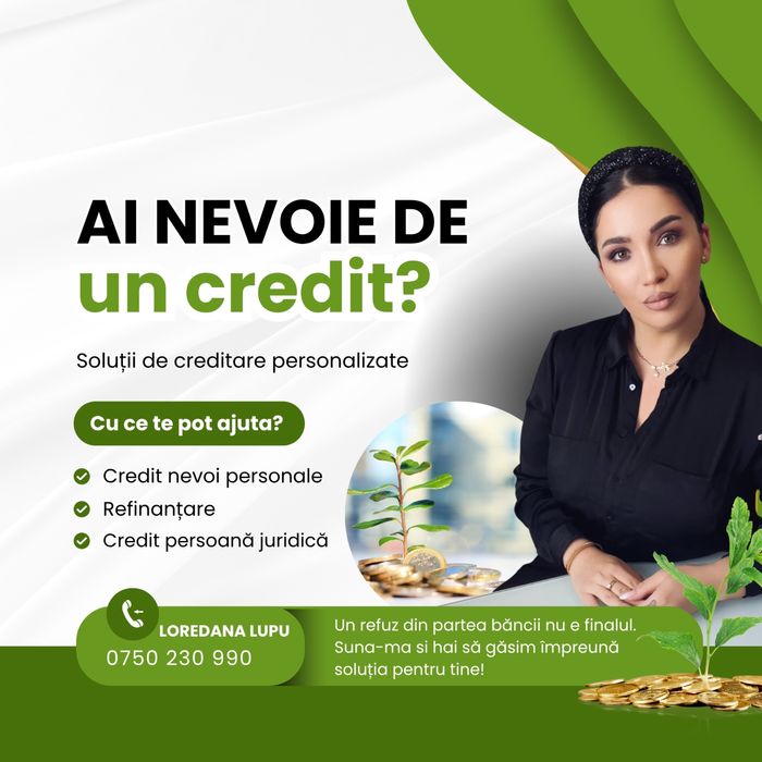 Credite bancare | Refinanțări | Analiză gratuită