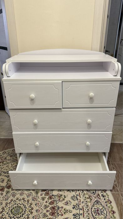 Детский комод с пеленальным столиком