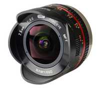 Samyang 7,5 mm  f3.5 fisheye MFT