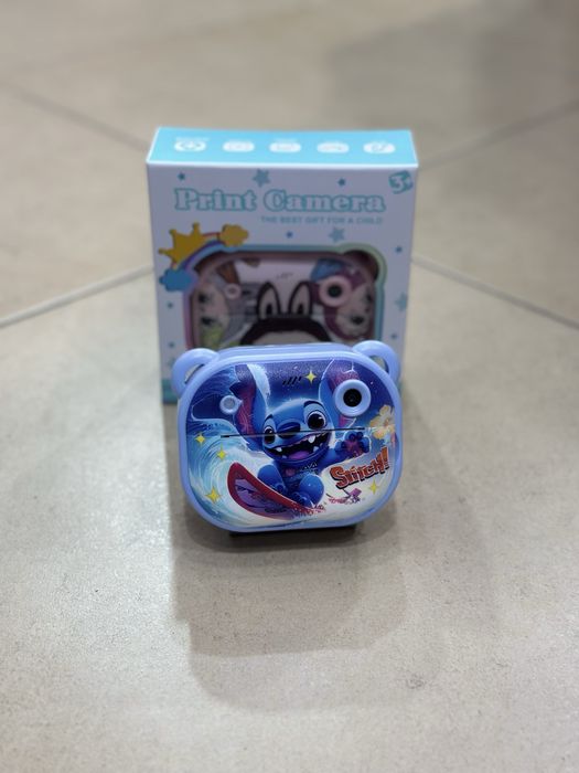 Детски фотоапарат с принтер динозавър , еднорог/Children camera print