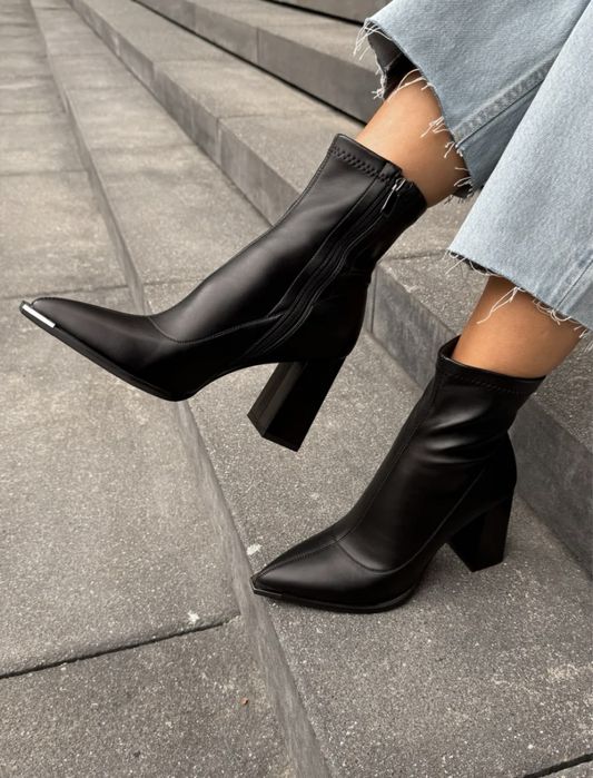 Ботильоны новые 37р (235-240) стопа. Осень - весна. Демисезон.