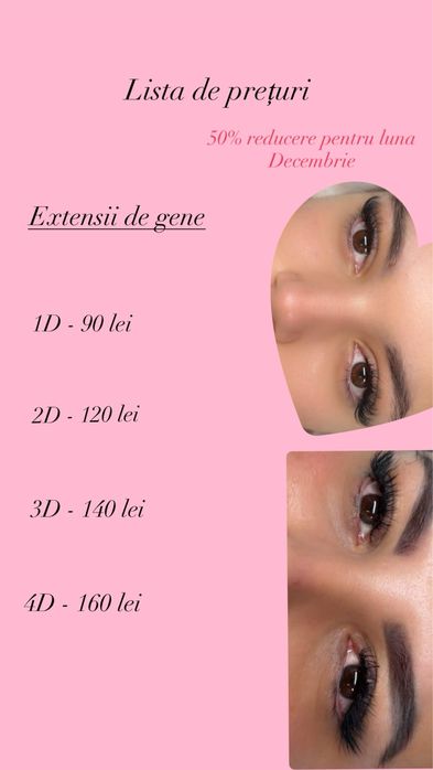 Extensii de gene-Bucuresti