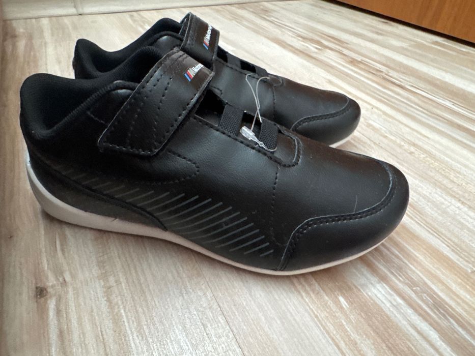 Детски Маратонки Puma Drift Cat 7S Ultra от еко кожа, Черен, 32 нови