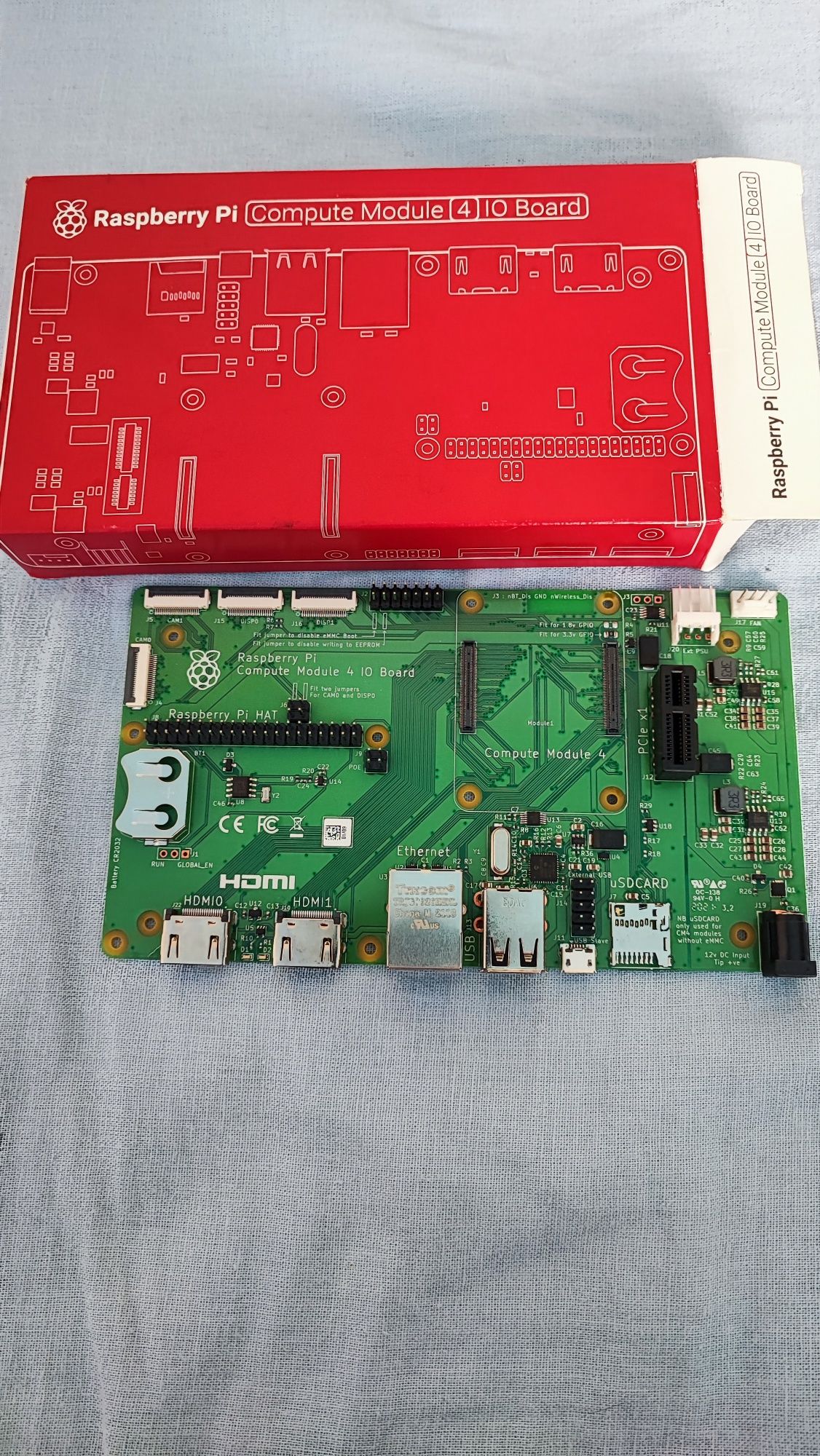 Raspberry pi compute module 4 IO Board