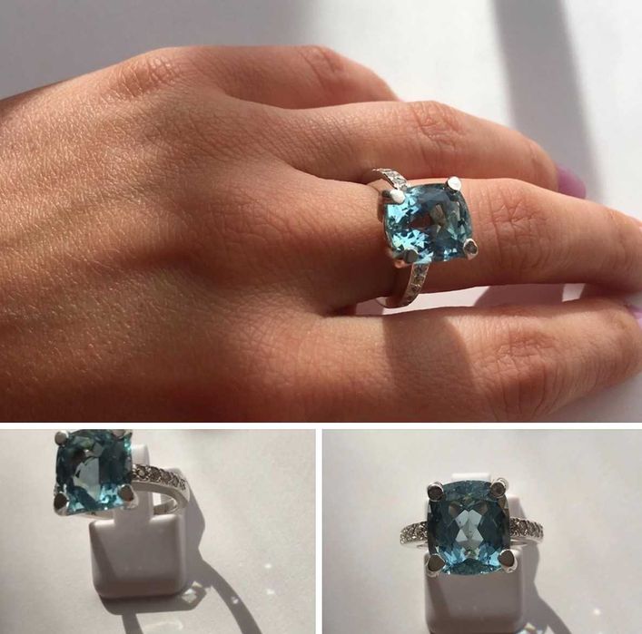 Inel din argint, deosebit, lucrat manual