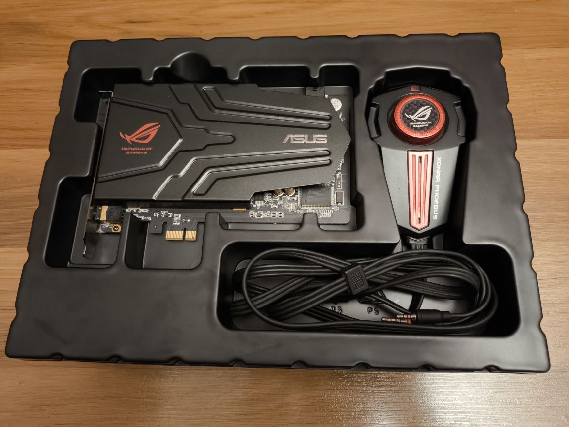 Звуковая карта Asus ROG xonar phoebus