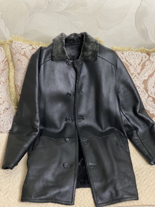 Мужская зимнняя дубленка