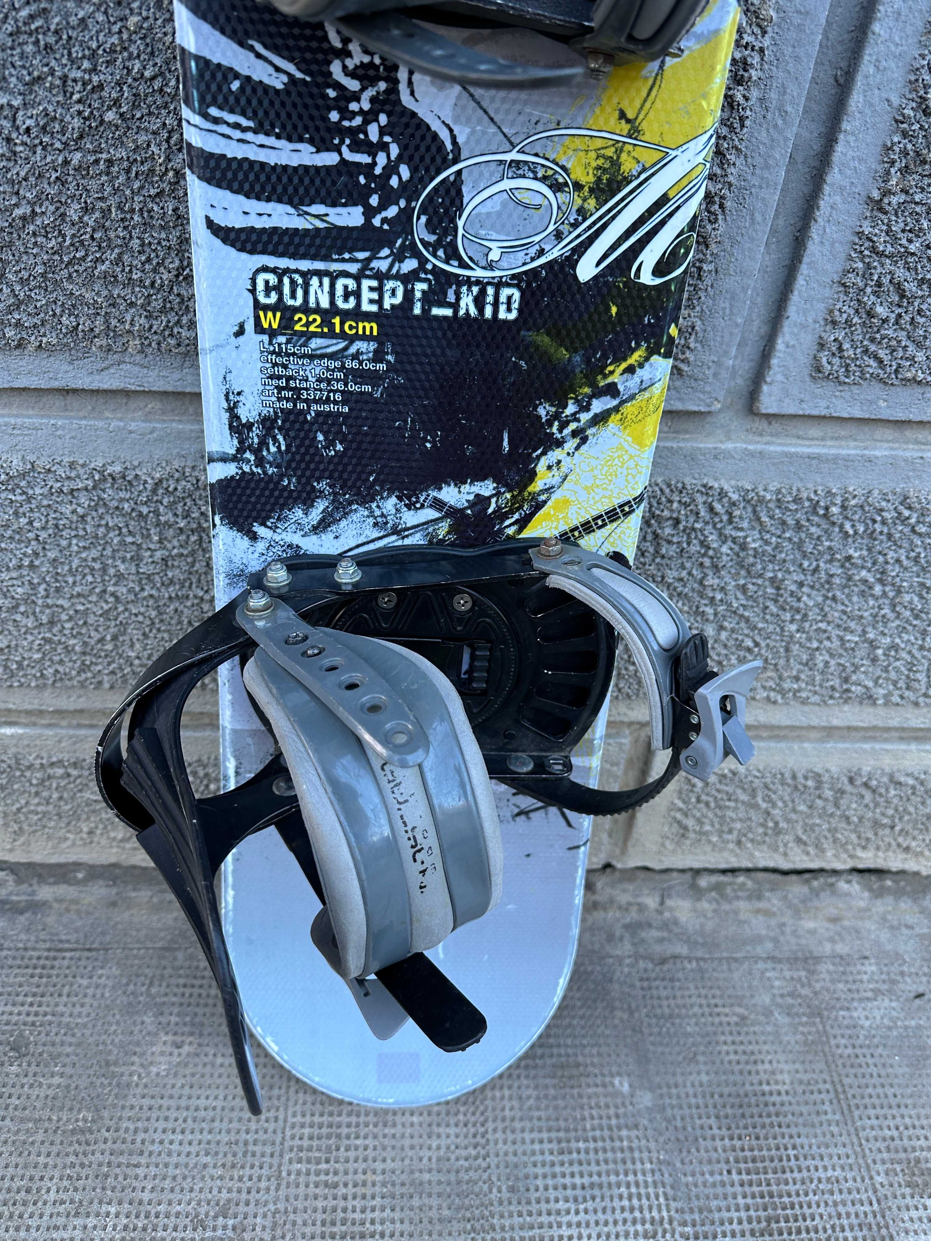 placa snowboard head concept kid L115cm