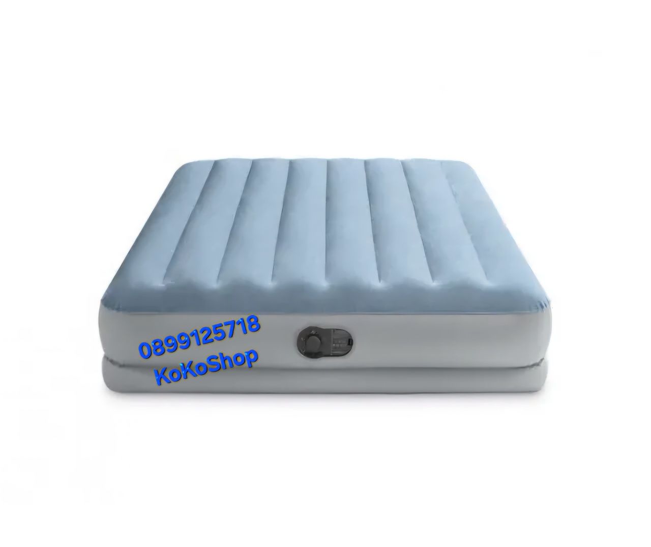 Надуваемо легло с USB помпа INTEX-152х203х36 см./надуваемо матрак/