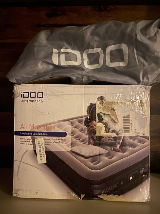 saltea gonflabila/pat gonflabil mare, 2 persoane!