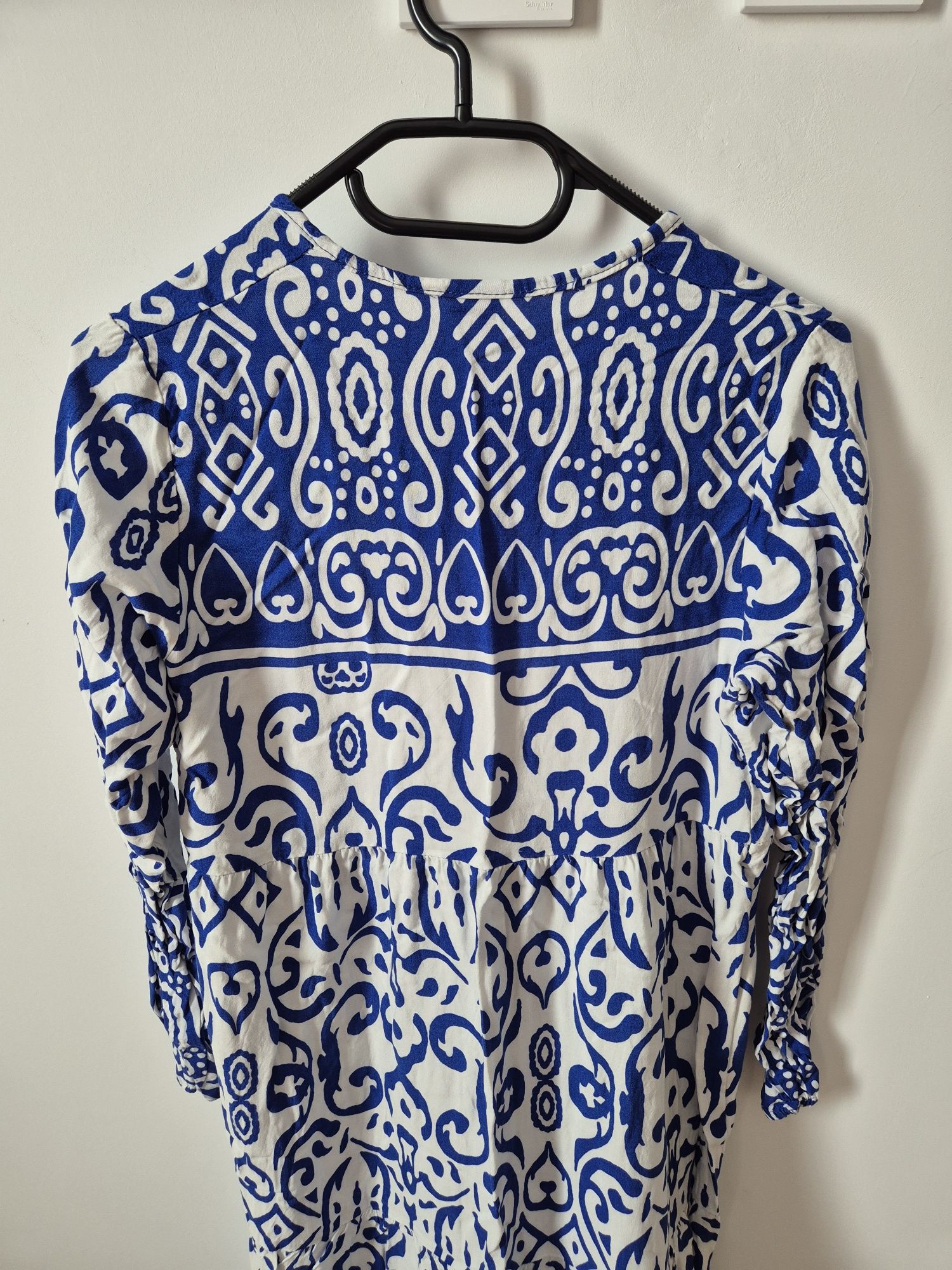 Rochie lunga de plaja din bumbac