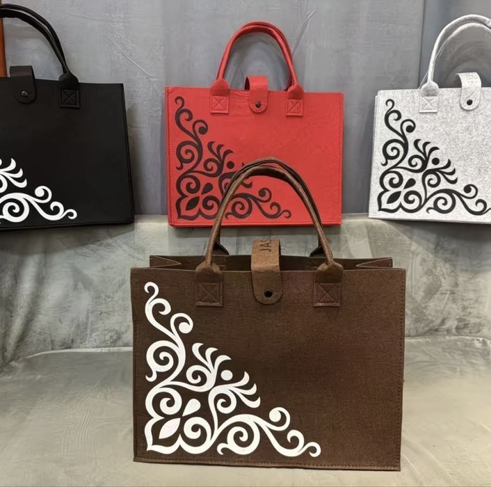 Подарочная Сумка с Казахским Орнаментом