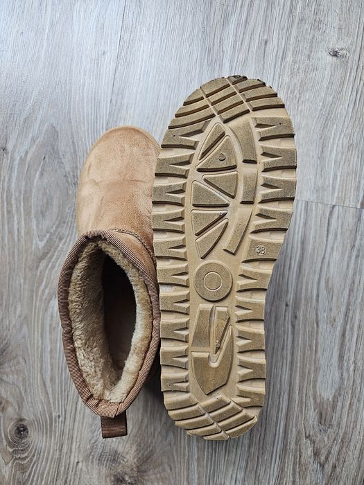 Кафяви боти тип Ugg, 38
