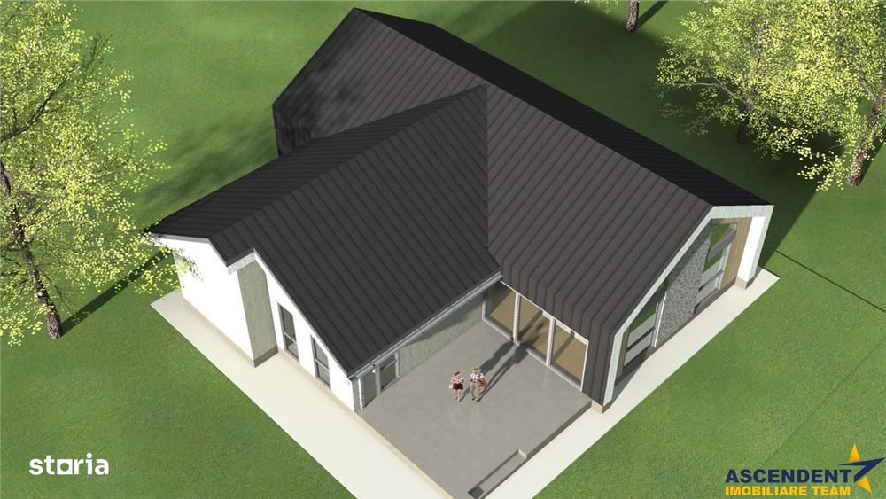 Rezidenta moderna, la cheie, 520 mp teren, Harman, Brasov.