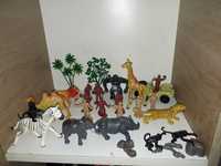 Lot figurine plastic, vânători si animale China