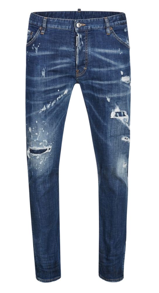 Dsquared2-17cm Distressed Classic Kenny Jeans