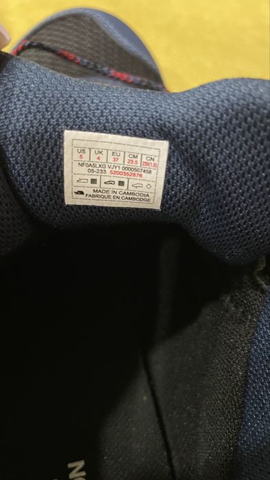 Детски обувки The North Face